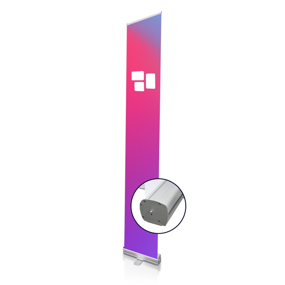 Rollup Slim (Zuschnitt, Basis Datencheck, gratis (grundlegende Druckdatenkontrolle))