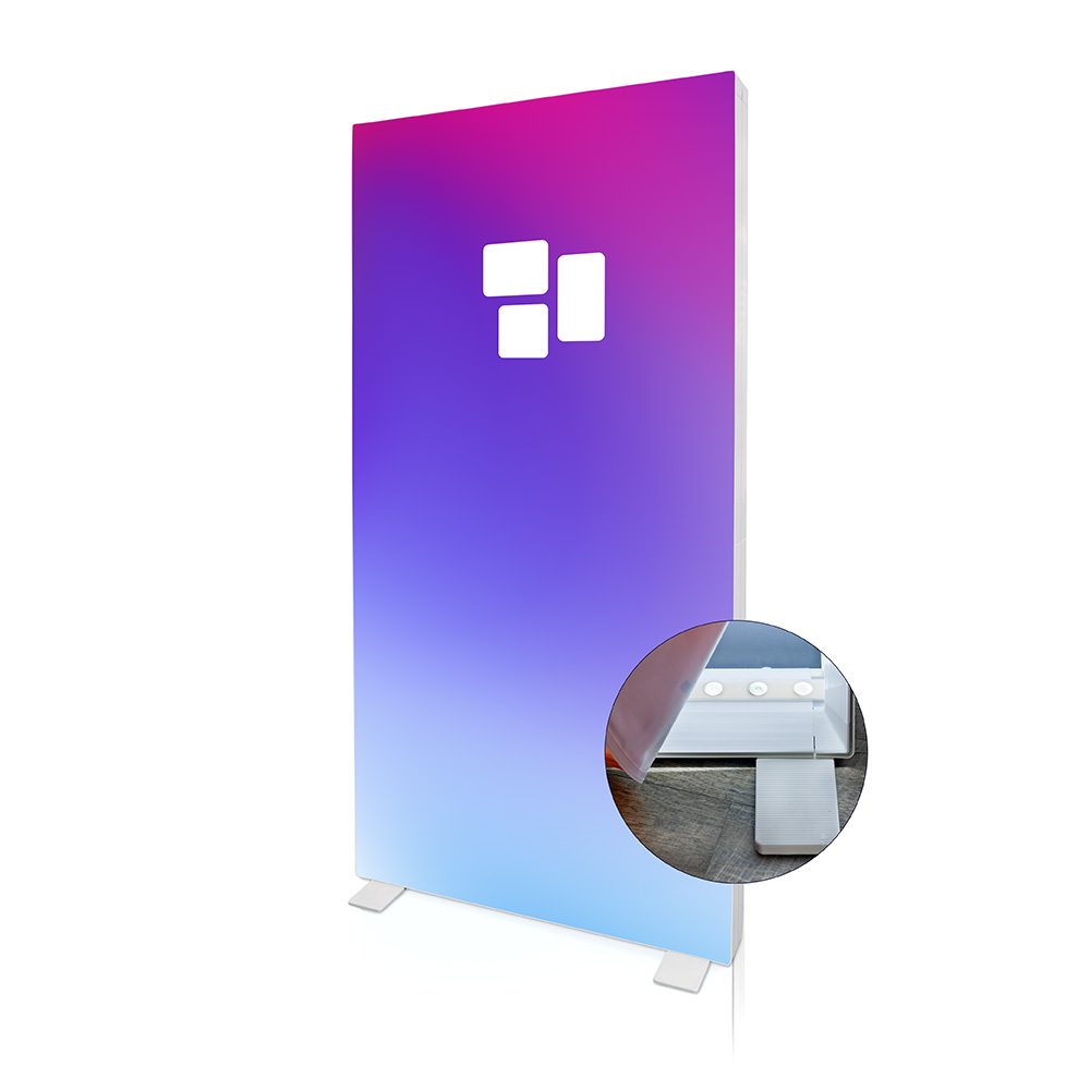 [myd13270] LED-Leuchtrahmen mobil (Backlightstoff, Rechteckig (Rolle), Nähen, W1 Konfektion & Verpacken, Basis Datencheck, gratis (grundlegende Druckdatenkontrolle))