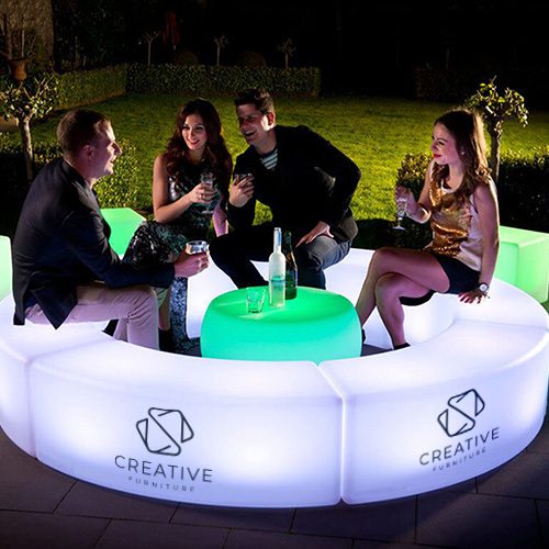 LED Sitzbank gebogen (Sitzbank gebogen, Foliendruck, 0, 0)