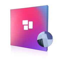 [MYD13050] Textilfaltdisplay gerade