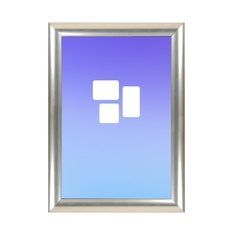 [MYD37840] Klapprahmen Edelstahl-Optik