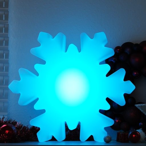 LED Dekoleuchte Schneeflocke