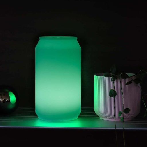 LED Tischlampe Dose