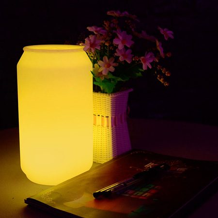 LED Tischlampe Dose