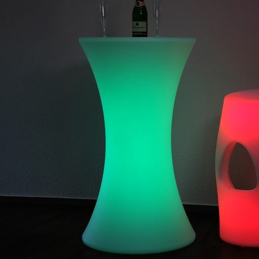 LED Stehtisch rund