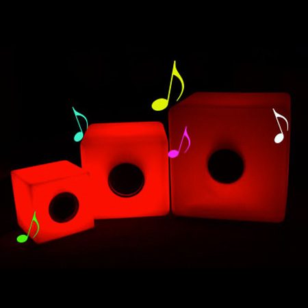 LED Bluetooth Soundbox eckig