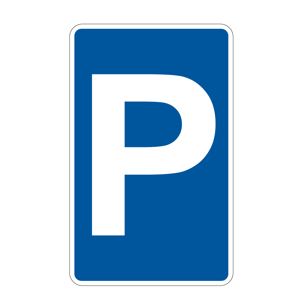 Parkplatz Schild