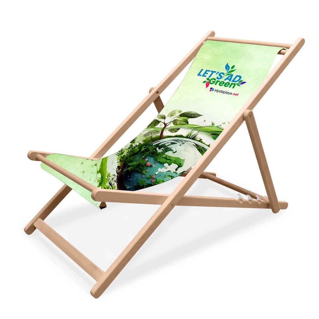 Holzliegestuhl Green