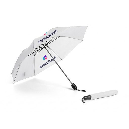 Taschenschirm Basic weiß