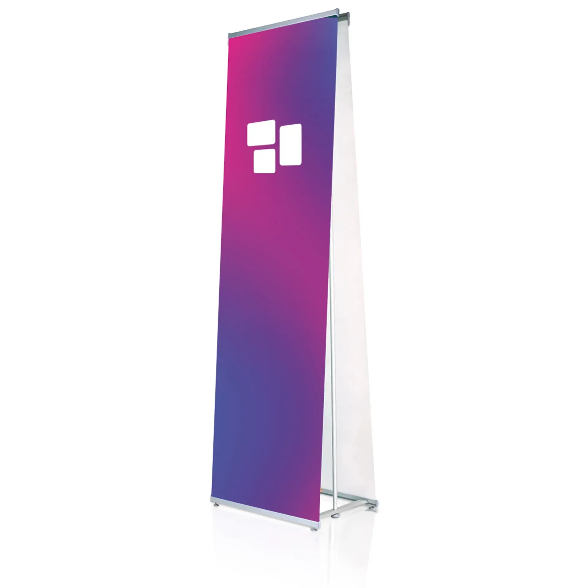L-Banner doppelseitig