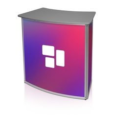 [MYD16780] Messetheke Evo gebogen