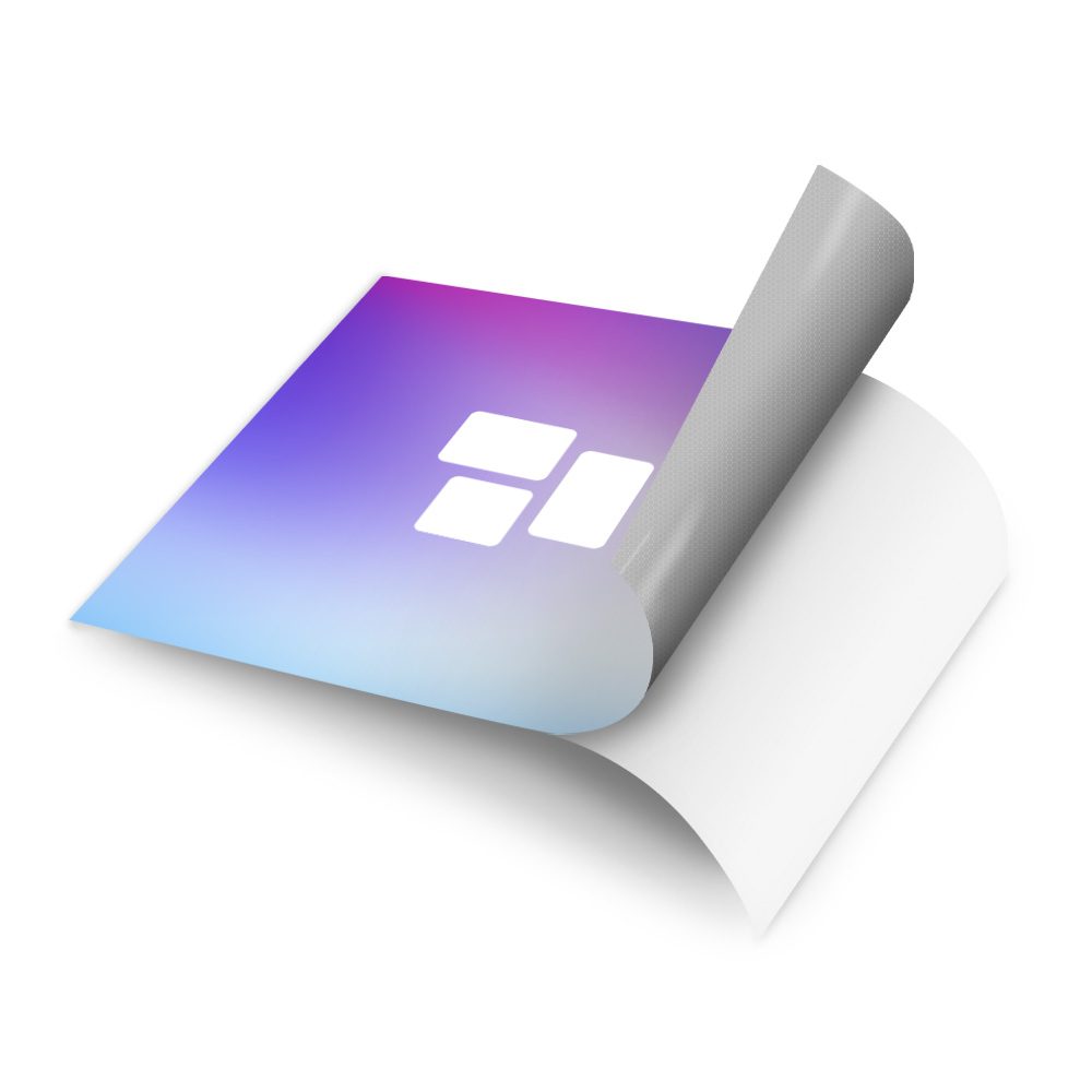 Poly Selbstklebefolie