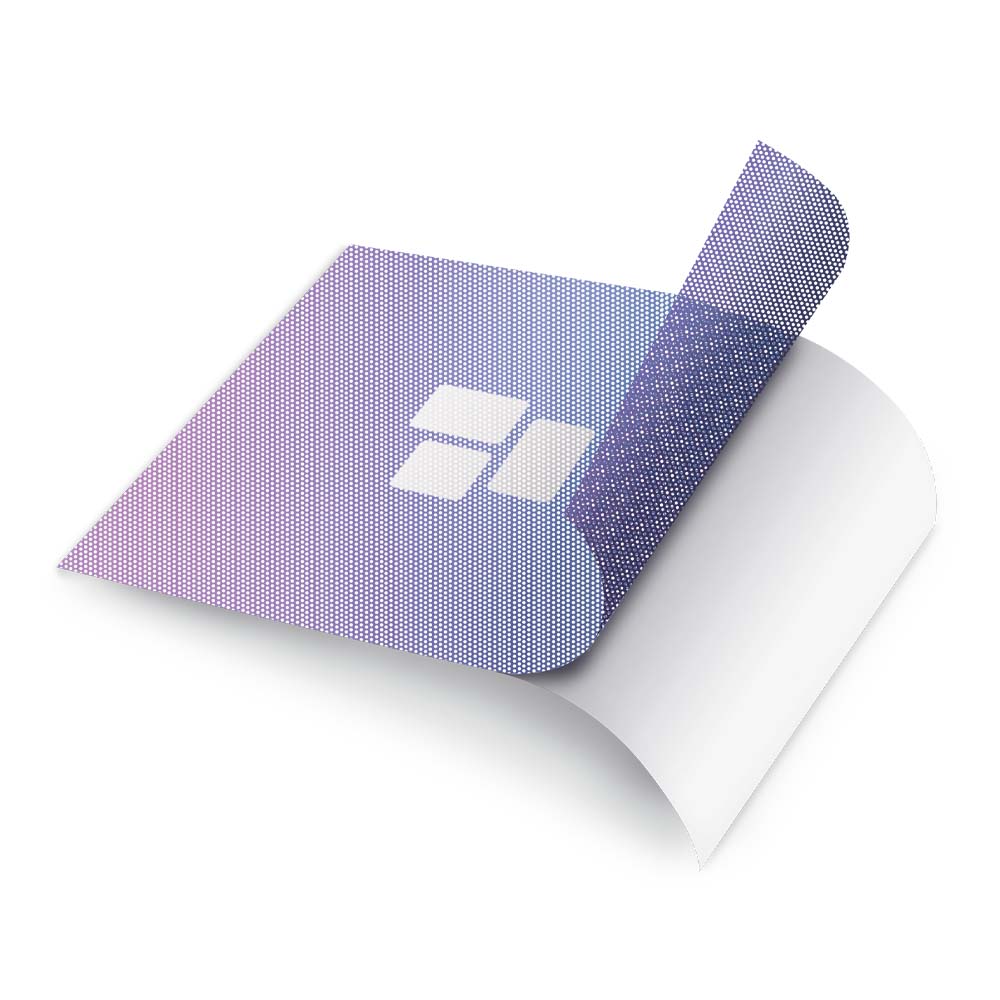 Window Graphics Lochfolie