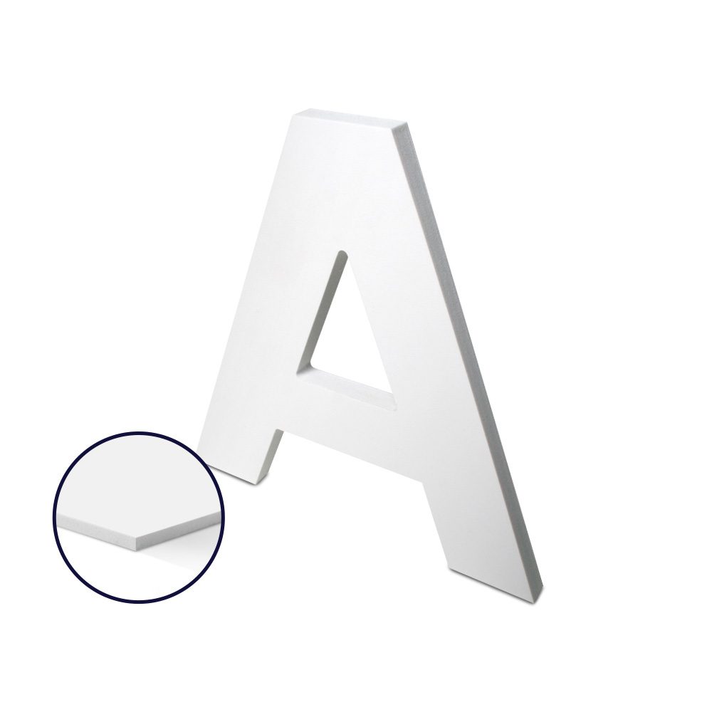 3D-Buchstaben Hartschaum